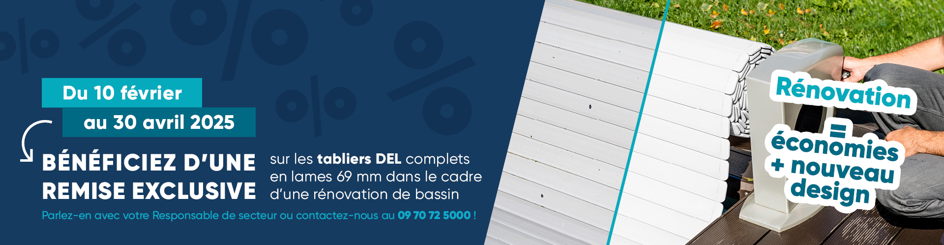 Remise exclusive tabliers DEL